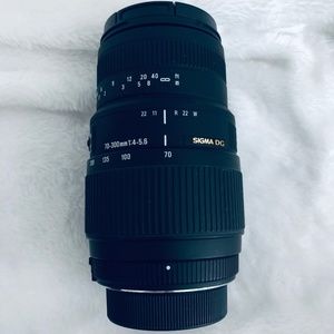 Sigma 70-300mm f/4-5.6 G Macro Telephoto Zoom Lens